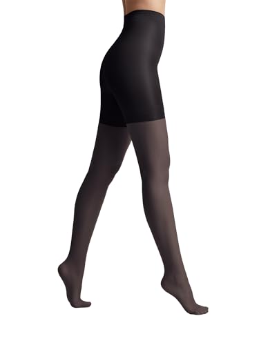 Image of Conte Women's Nude Body Shaping Sheer Compression Pantyhose Tights - Control