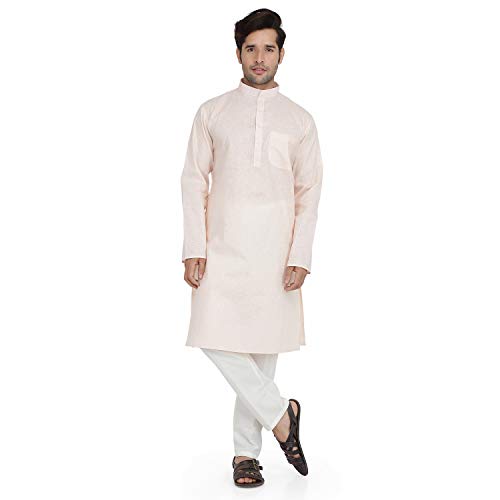Image of Royal Kurta Mens Cotton Kurta Pyjama Set
