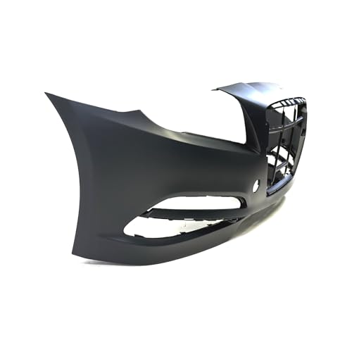 Image of FitParts Compatible with Hyundai Genesis 2015-2016 Front Bumper Cover | Primed, Without Parking Sensor Holes, Sedan, Ready to Paint, OEM 86511B1000, HY1000206