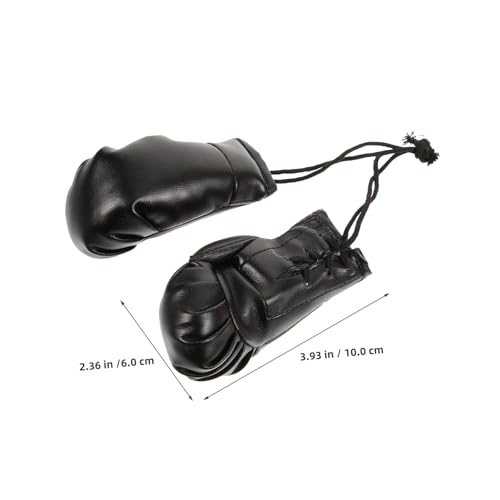 Accessoires esthétiques auto mini de boxe suspendus contre l'ennui - 2