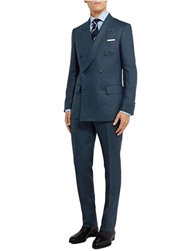 Smoking Formel Homme Col Spike Ensemble Deux Pièces pour Mariage et Gala