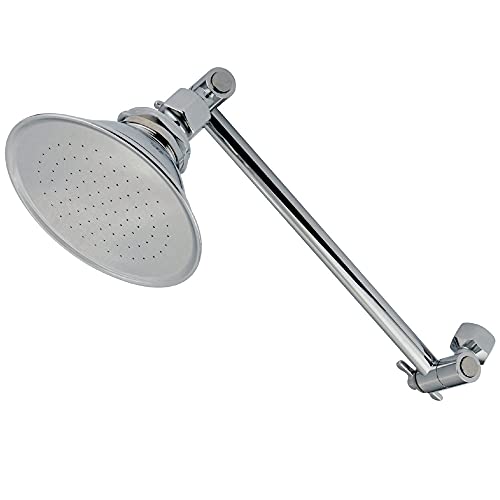 Kingston Brass P10K1 Designer Trimscape Victorian Brass Shower Head With 10 Inch High-Low Decor Arm, Polished Chrome #TOP11