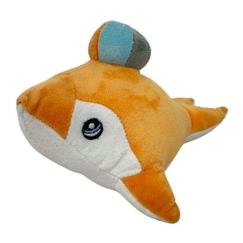 Image of TOYTALES Puffy Fish Plush Soft Toy for Kids | Cute & Cuddly Ocean Animal Stuffed Plush Toy | Huggable, Soft & Fun Companion for Boys & Girls | 24CM (Color May Vary)