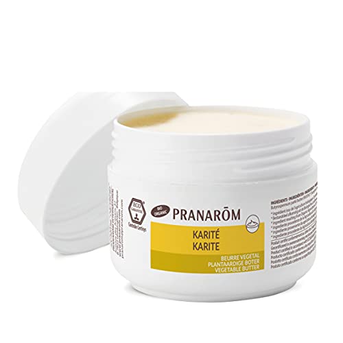 PRANAROM - Manteca de Karité - Puro y Natural - Obtenido por Primera Presión en Frío y Tratamiento de la Nuez de Karité - Bálsamo Protector - 100ml