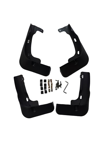 Image of 4pcs Mud Flaps Splash Guards for Lexus RX350 RX350h RX500h 2023-2024 Front Rear Mud Guards Auto Car Accessories