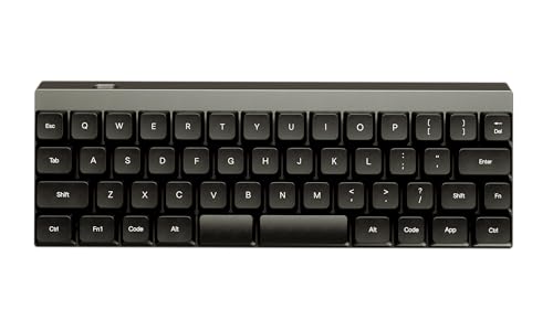 ヴォーテックスキーボード (VORTEXKEYBOARD) Core Plus ロープロファイルスイッチ 50キー 黒キーキャップ RBGバックライト ワイヤレス 技適認証取得 (Low Profile Red)
