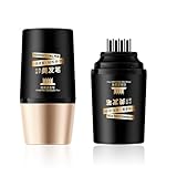 Tomedeks Matita colorante istantanea 2 in 1 con pettine integrato, ritocco capelli bianchi, ritocco ricrescita capelli, Instant Color Stick resistente all