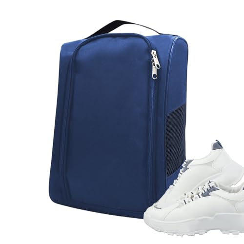 Sac à Chaussures de Golf - Pochette Imperméable à Fermeture Éclair Unisexe | Sacs à Chaussures de Voyage | pour Objets de Valeur pour Bowling Danse Fitness Voyage Auto Club