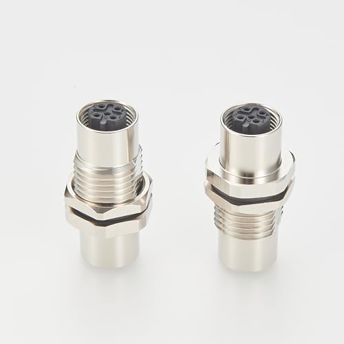Conector M12 B Coded estanco IP67 para transmisión RS-485 estable 6