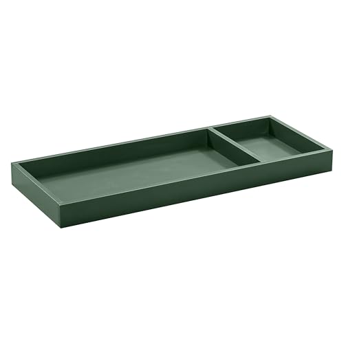 Image of MDB Family Universal Wide Removable Changing Tray (M0619) in Forest Green, GREENGUARD Gold Certified