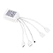 Qiuko 4131MM Multi-Color RGB LED Angel Eye Halo Rings Light for BMW E46 E38 E39 3 5 7 Series