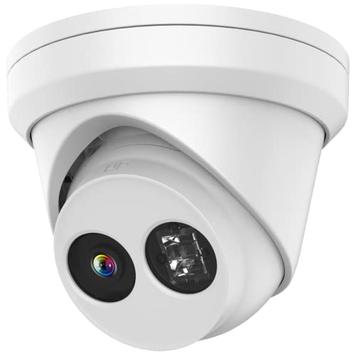 HITOSINO 8MP Outdoor Security Camera - 4K Dome PoE IP Camera with Face Detection, Motion Detection, 98FT Night Vision, IP67 Waterproof, 128GB Micro SD Slot, H.265+, 3D DNR, OEM