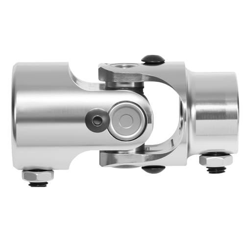 Image of 3 /4 inch DD X 1 inch DD Stainless Steel Steering U Joint, Universal Joint Single Steering Column Shaft U Joint,Total Length:83mm (3-1 /4 inch)