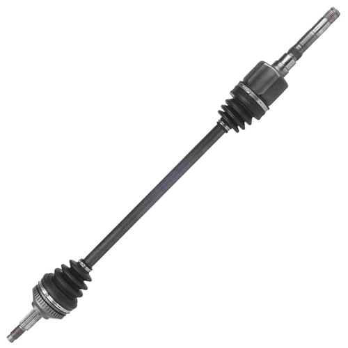 Image of Detroit Axle - Front CV Axles for Dodge Grand Caravan | Chrysler Town & Country Plymouth Grand Voyager, Complete CV Axle Shafts Assembly Replacement