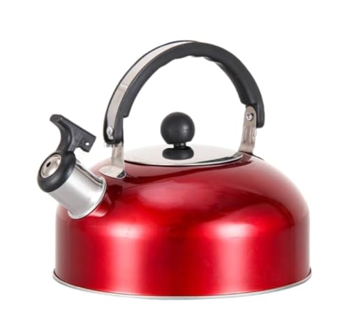 BOSHYUM Tetera de Cocina para café, té, Resistente, Compatible con Gas y Electricidad, con Silbato, para Uso doméstico en la Cocina.