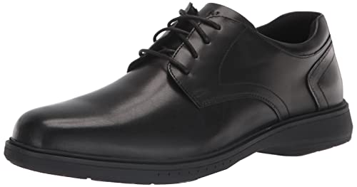 Nunn Bush Men's Pro Plain Toe Oxford with Kore Slip Resistant Comfort Technology