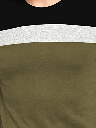 Image of JUGULAR Men's Regular Fit Cotton Printed Combo T-Shirt (Pack of 2)