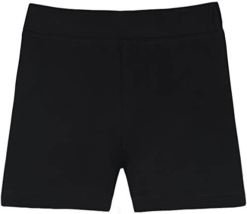 La mejor comparación de Pantalones cortos deportivos para Niña que Puedes Comprar On-line. 50 Lilax - Pantalón corto básico de baile suave para niña para gimnasia o debajo de faldas, Negro -, 7 Años