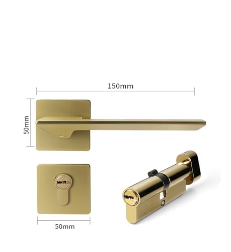 Serrure de porte en bois de qualité supérieure copper drawing - 3