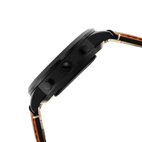 Image of Fossil Collider Hybrid Hr Smartwatch Black Dial Men's Watch (FTW7007)