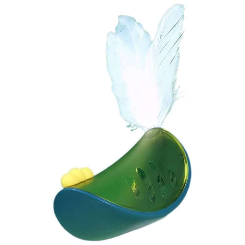 Syyavrrta Interactive Cat Toy with Nibble Dispenser for Mental Stimulation