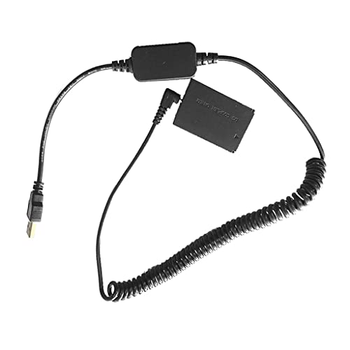 Image of LP-E12 Dummy Battery DR-E12 DC Coupler with D-Tap Cable for Canon EOS M M2 M10