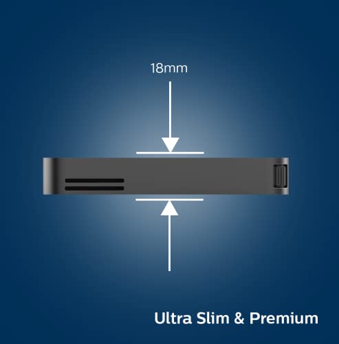 Philips GoPix 1 GPX1100 Projecteur DLP LED WVGA 854 x 480 16:9 - vue 4