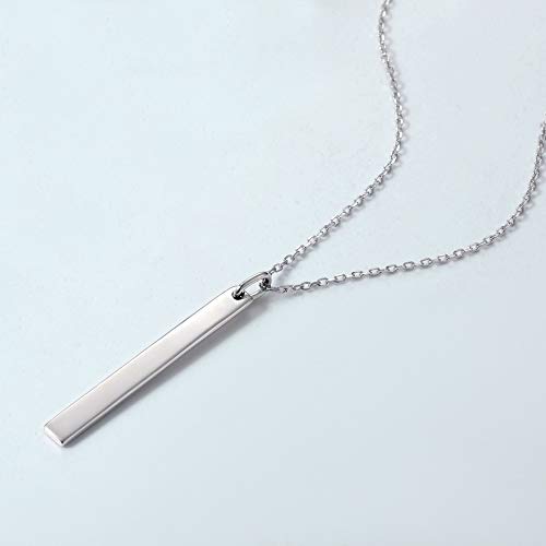 MOCHAMIK Ciondolo Temperamento Collana in Argento Sterling S925 personalità Catena clavicola Freddo