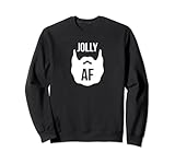 Photo Gallery funny jolly af barba natale vacanza felpa Photo Gallery funny jolly af barba natale vacanza felpa