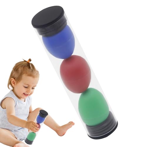 Bomefoi Agitador de huevos, coctelera de huevos, instrumento musical musical de maracas, instrumento musical educativo, instrumento musical para principiantes para niños, niños