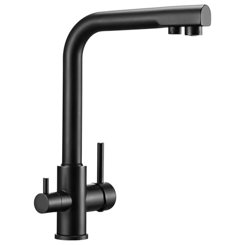 3 Wege Wasserhahn Küche Küchenarmatur 360° schwenkbar 3 in...