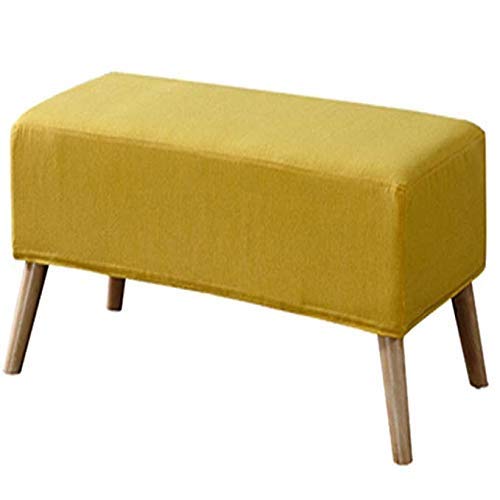 Tabouret tissu canapé marchepieds et repose-pieds bois amovible