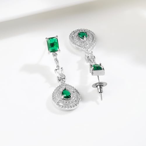 Image of Rubans Necklace Set American Diamond and Zirconia Statement Jewellery Gift for Women & Girls