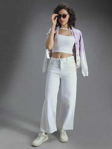 Image of HIGH Star Women's Regular Fit Mid Rise Jeans