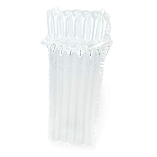 Evergreen Goods 10x Wine Bottle Boxes with Inflatable Air Column Cushion Bags, Transparent, 13 inches (height) x 4 inches (diameter) - Image 4