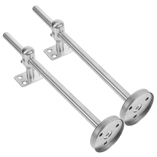 Soporte pasamanos ajustable de acero inoxidable con cubierta de brida 2