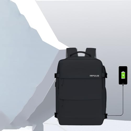 Image of Impulse Commuter elite 40L Unisex Water Resistant Travel Laptop Backpack with USB Charging Port /Office Bag /School Bag /College Bag /Business Bag Fits Up to 16 Inch Laptop with 1 Year Warranty