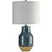StyleCraft Home Collection L313253DS Signature 3 inch 150 watt Prova Blue Table Lamp Portable Light