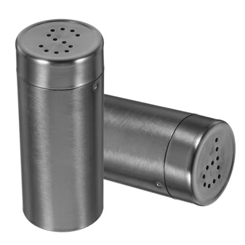 BESPORTBLE 2Pcs Portable Spice Shaker Compact Seasoning Dispenser for for Kitchen and Bbq Use Easy Pour Design for Convenient Seasoning Control