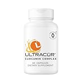 Ultracur Curcumin Complex Supplement - Ultra Bioavailable High Absorption Turmeric Curcumin Supplement for Joint, Muscle & Brain Support - Patented Protisorb for Premium Absorption – 60 Capsules