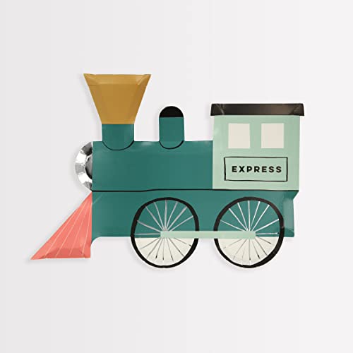 Meri Meri Train Plates (Pack of 8)