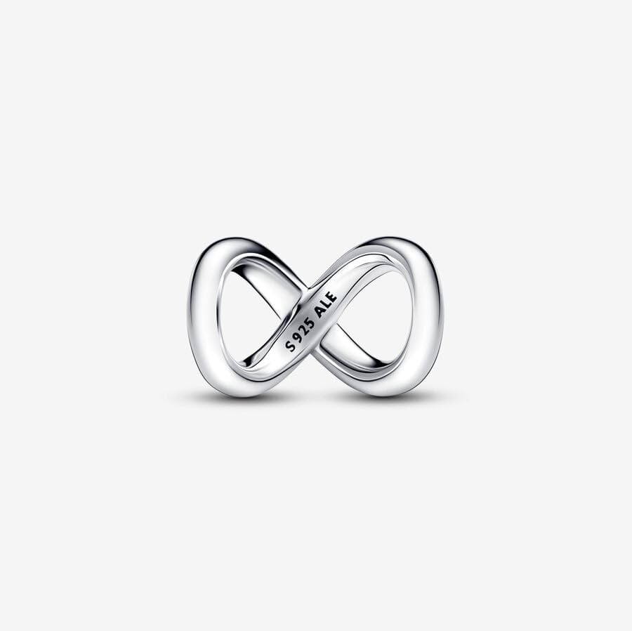 Famliy Forever And Always Infinity Charm Fit Women Bracelet Necklaces Fashion Gifts 925 Sterling Silver DIY Jewelry2