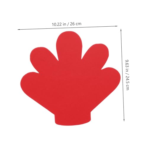 POPETPOP Five Finger Gloves Dress up Gloves Cheerleading Pom Poms for Cheerleading Flower Cheer Leader Pompom2