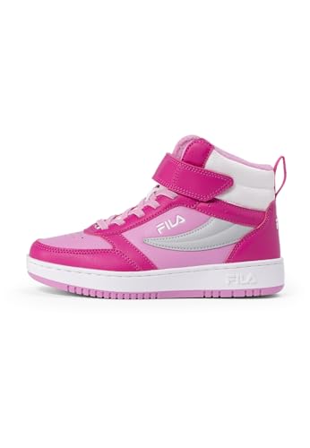 FILA REGA NF Mid Velcro Kids, Zapatillas, Very Berry-Moonlite Mauve, 33 EU