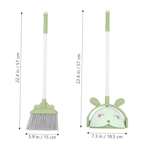 SHERCHPRY Kinderbesen Und Kleine Cartoon Kehrschaufel Und Besen Haushaltsreinigungswerkzeuge Für Junge Mädchen – Bild 3