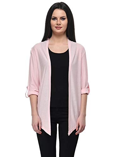 Image of Frenchtrendz Womens's Viscose Crepe Shrug(Size: XS-4XL)