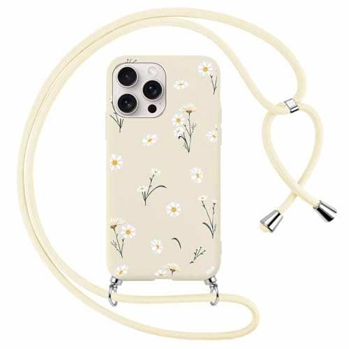 Yoedge Coque avec Cordon pour iPhone 16 Pro 6,3