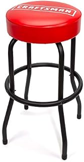 CRAFTSMAN Fixed Height Work Shop Stool, 28.5-inches Tall, Rip-Resistant Padded Vinyl Seat, 300-lb