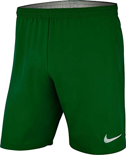 Nike, Dri-Fit Laser IV, Pantalones Cortos De Fútbol, Pino Verde/Pino Verde/Blanco, M, Hombre