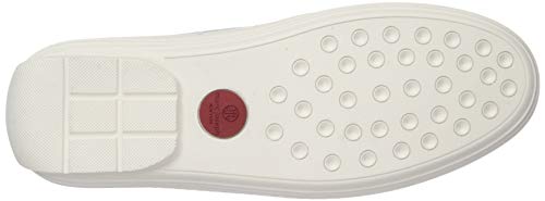 Marc Joseph New York Kids Boys/Girls Leather Elastic Grow Gain Loafer, Powder Blue Grainy, 13 M Us Little #TOP27